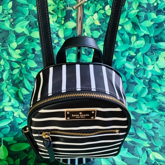 Kate spade Mini Bradley Wilson Stripe backpack - Picture 7 of 7